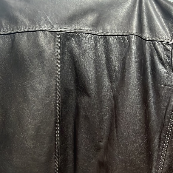 Missani Le Collezioni. Mens brown leather jacket. Size 2x - Picture 13 of 13